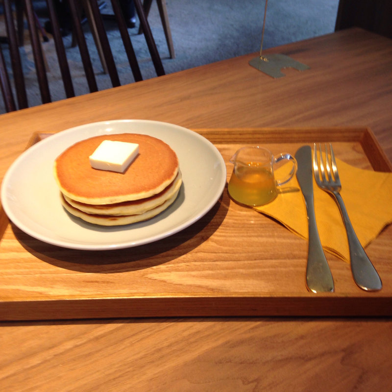 寿太郎のホットケーキ(猿田彦珈琲 調布焙煎ホール)