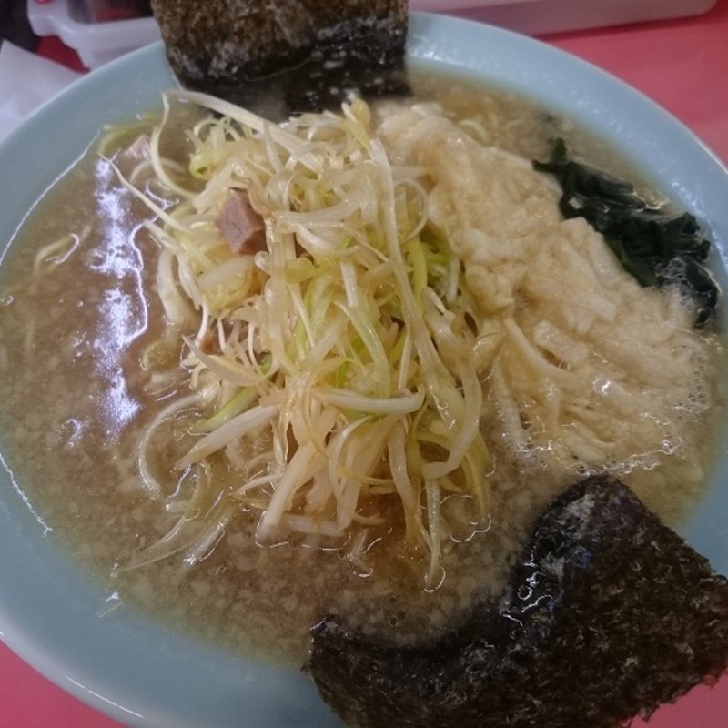 ネギとろろラーメン (ラーメンショップ 椿 丸ヶ崎店)