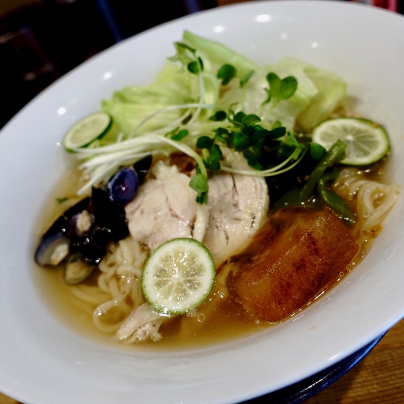 しじみ和風だしの冷たいらーめん(清麺屋)