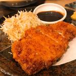 とんかつ(堂山食堂)
