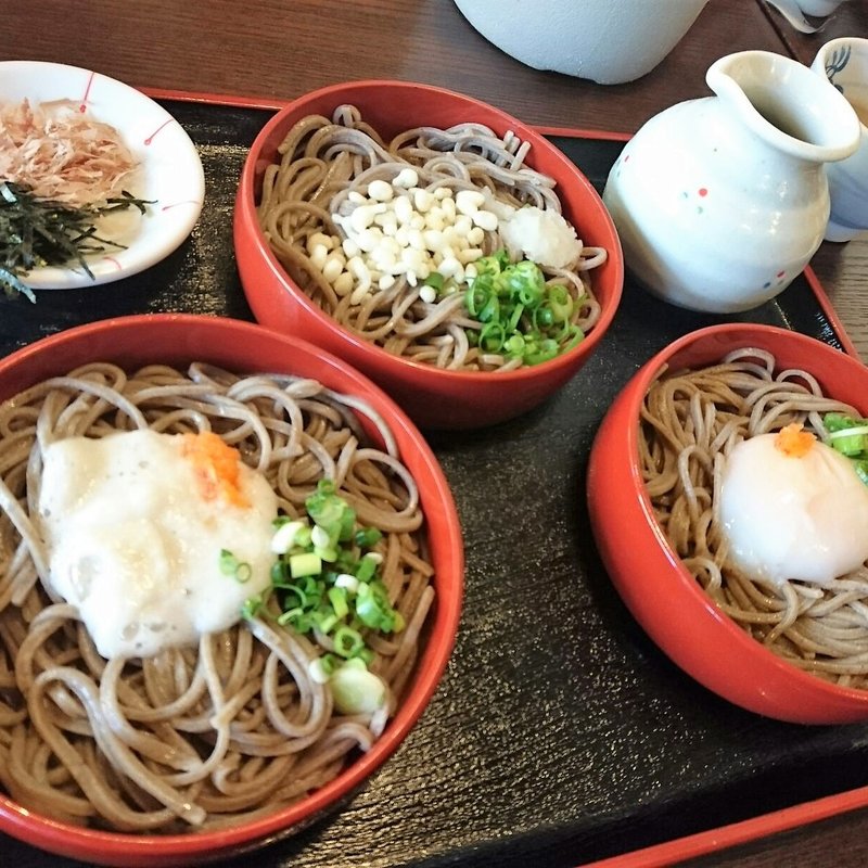 三色割子そば(そば処 田中屋 （たなかや）)