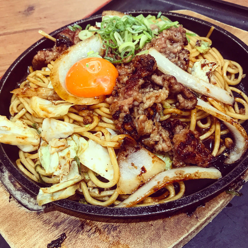 牛すき焼きそば(長田本庄軒 アリオ亀有店 )