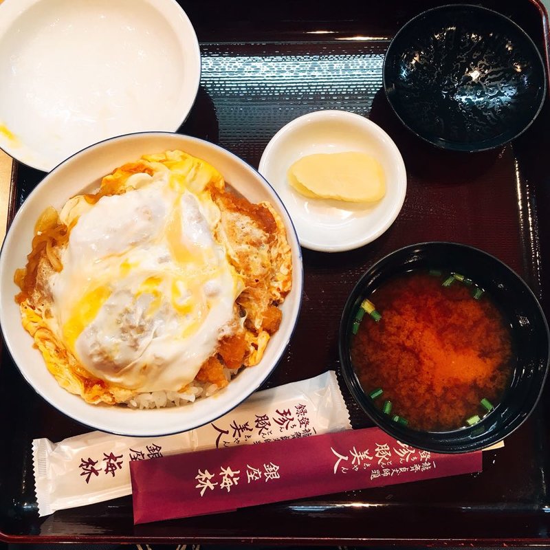 カツ丼(とんかつ銀座梅林 本店)