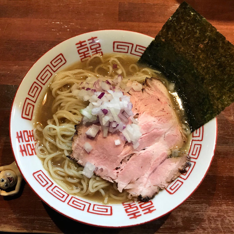 冷やし煮干しソバ(麺や而今 （じこん）)