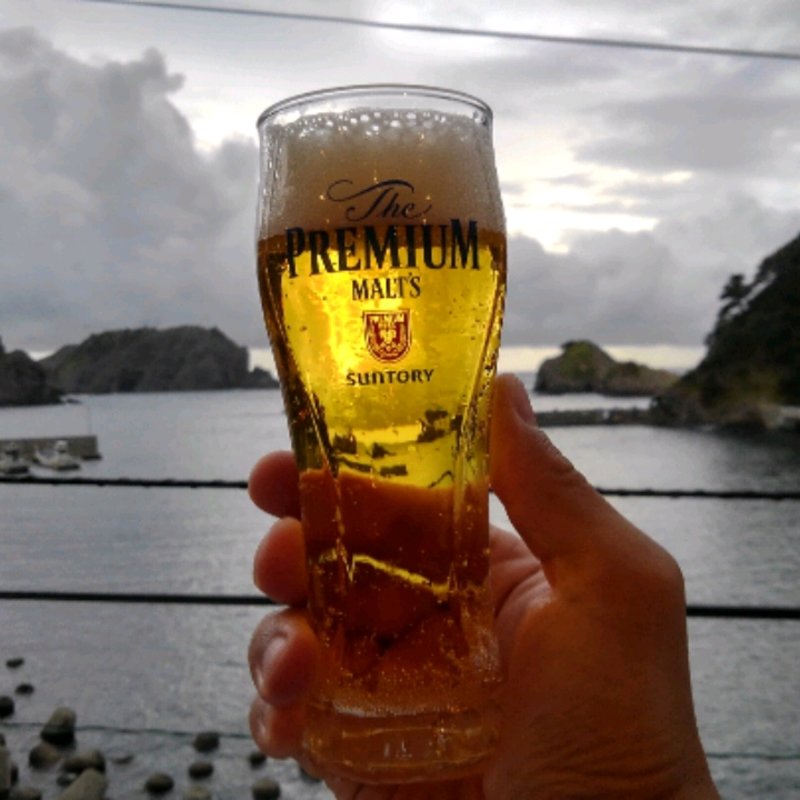 ビール(双葉食堂)