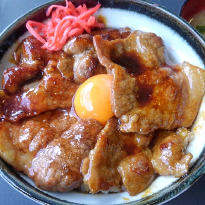 豚丼(双葉食堂)