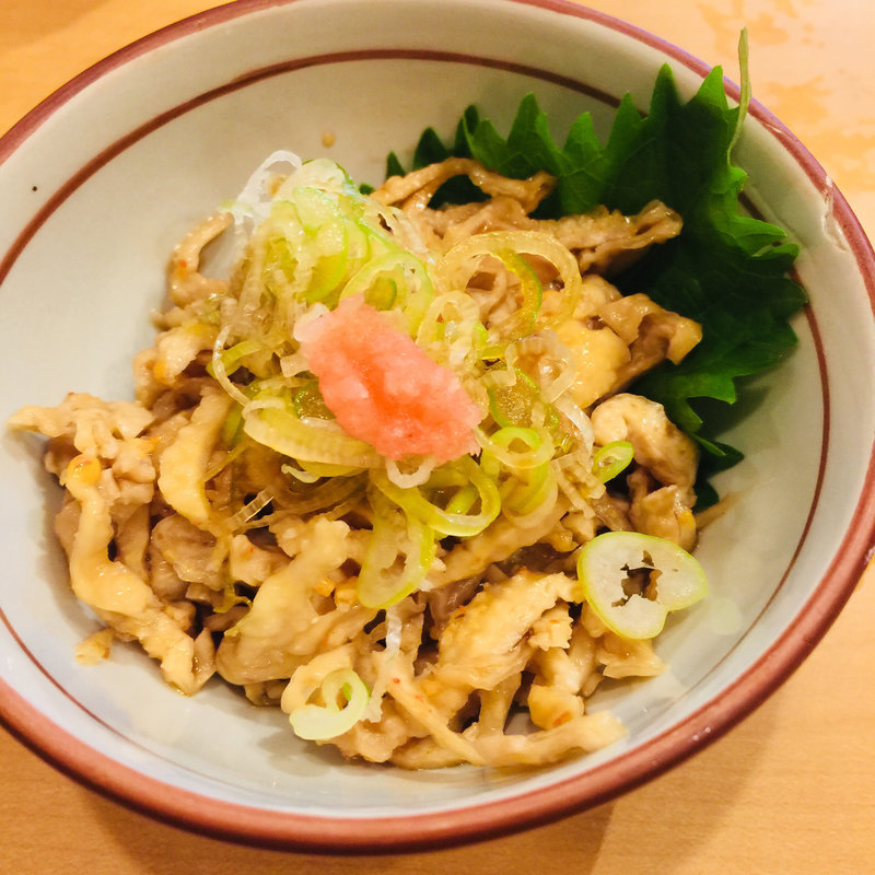 鶏皮ポン酢(山家　本店)