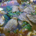 牛肉スープ(蘭州ラーメン 揚州駅)