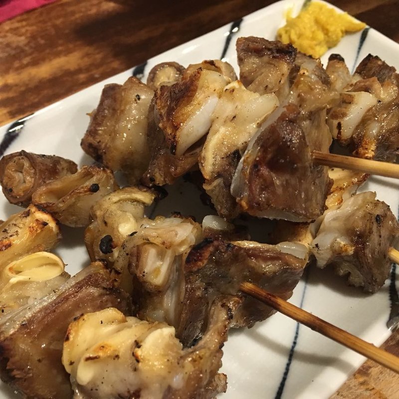 ナンコツ串焼(立飲み たきおか)