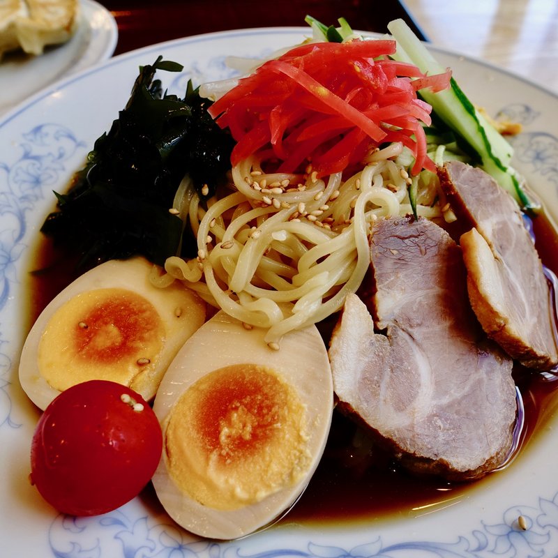 冷し中華(ぎょうざの満洲 JR長居駅店)