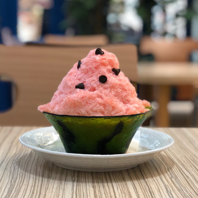 スイカのかき氷(Carino Orso)