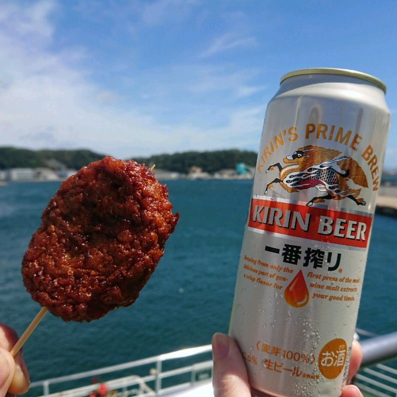 いわしバーグ(東京湾フェリー内　売店)