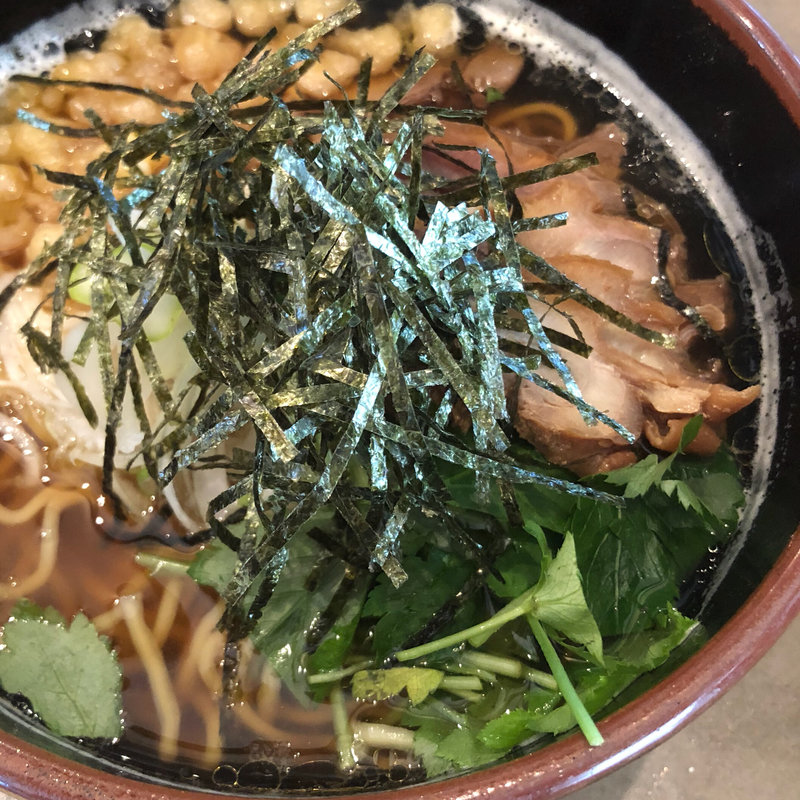 あっつい鶏そば(ふくや 鎌倉)