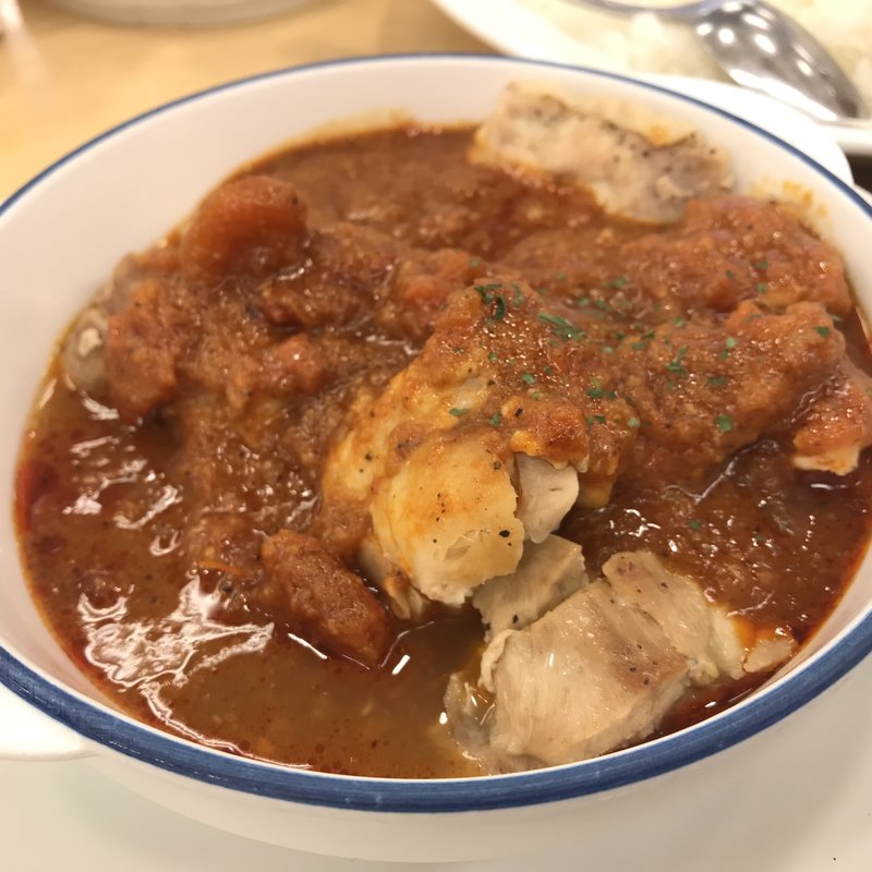 ごろごろチキンのトマトカレー(松屋 神田西口店 （マツヤ）)