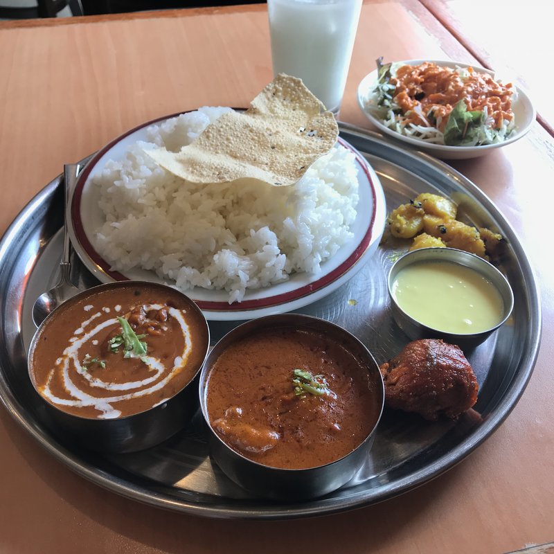 ネパールタリーセット(アビスカ 神谷町店 （indian restaurant ABISKAR）)