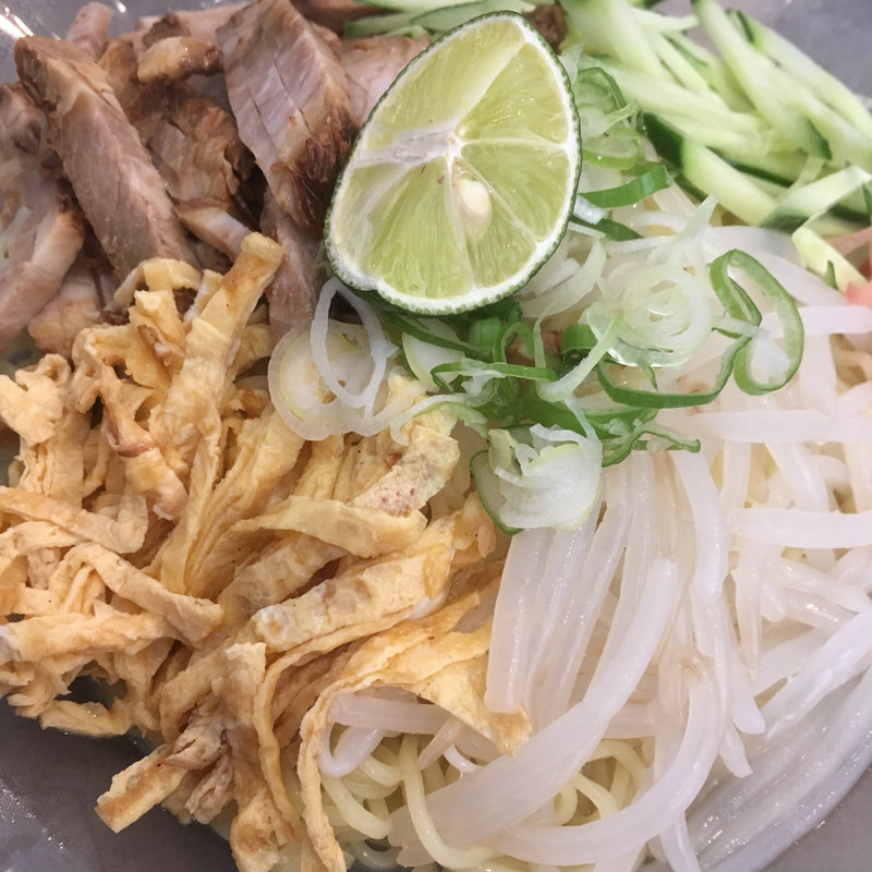 おかんの冷やし中華（すだち）(ラーメン徳島)