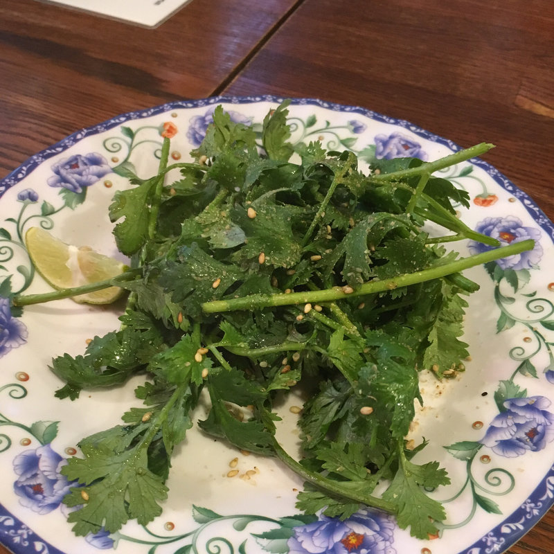 パクチー(ビア ホイ チョップ)