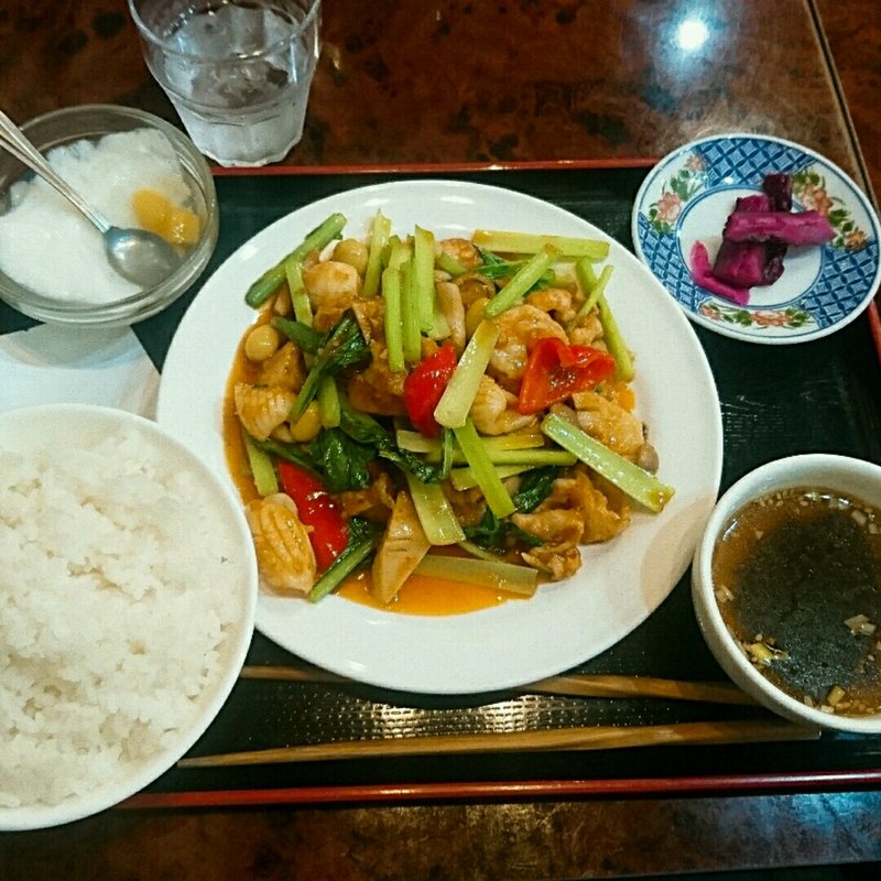八宝菜定食(江南酒家)