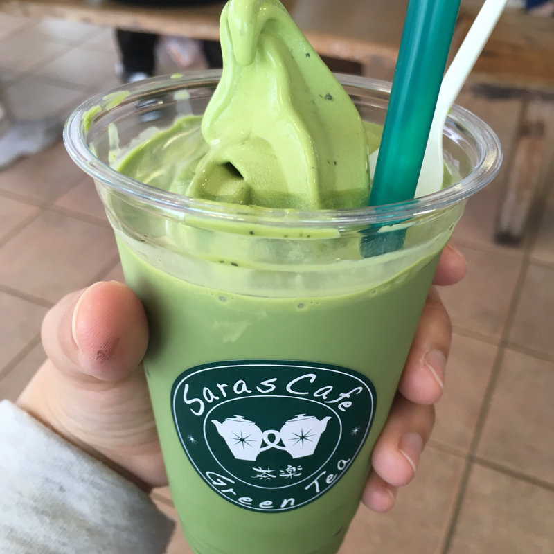 抹茶ソフトフロート(マルニ茶業 沼津みなと新鮮館店 )