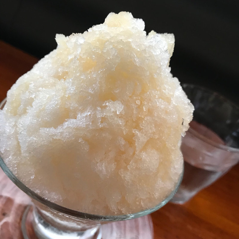 愛媛産甘夏氷(Parlor Vinefru 銀座)