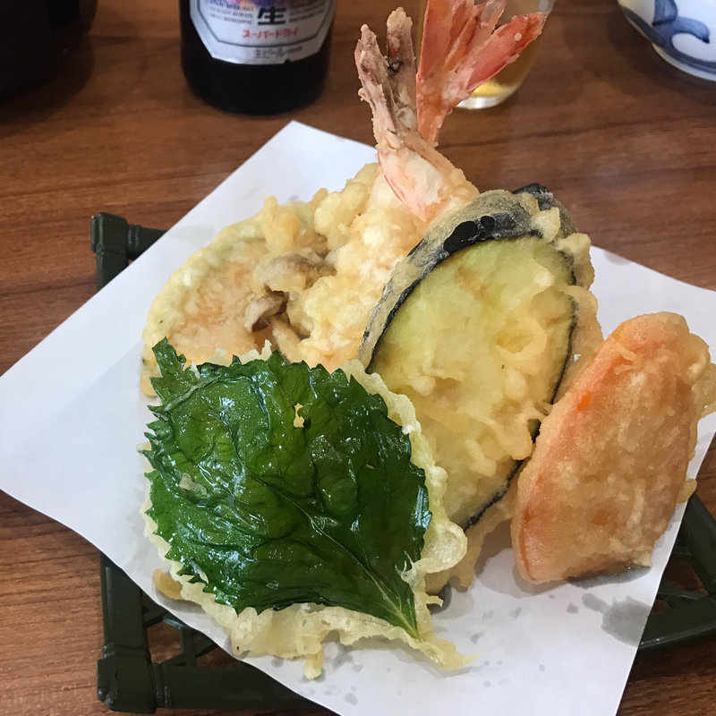 天ぷら盛り合わせ(うどん満月 陣原駅前店 )