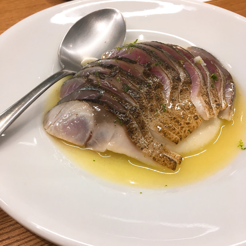 炙り〆鯖とジャガイモ(Yorgo)