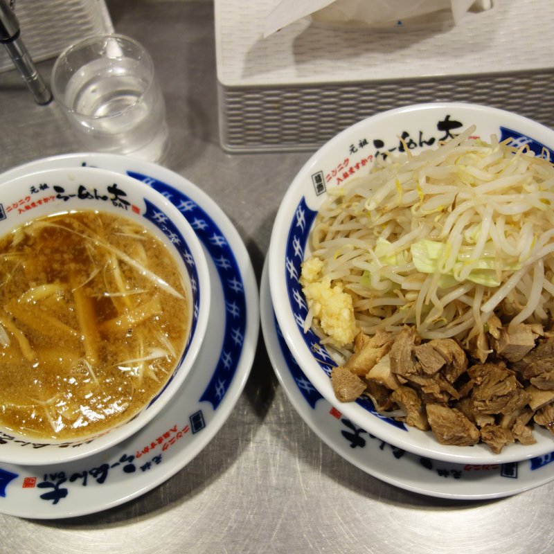 つけらーめん 並盛(オリジナル極太麺 らーめん天)