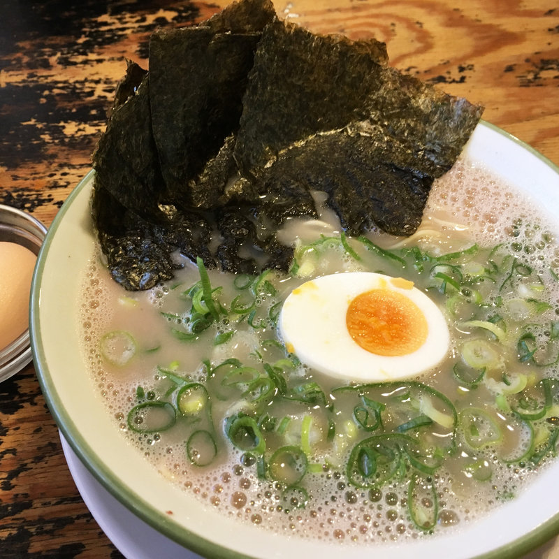 のりネギラーメン(大砲ラーメン 吉井店)
