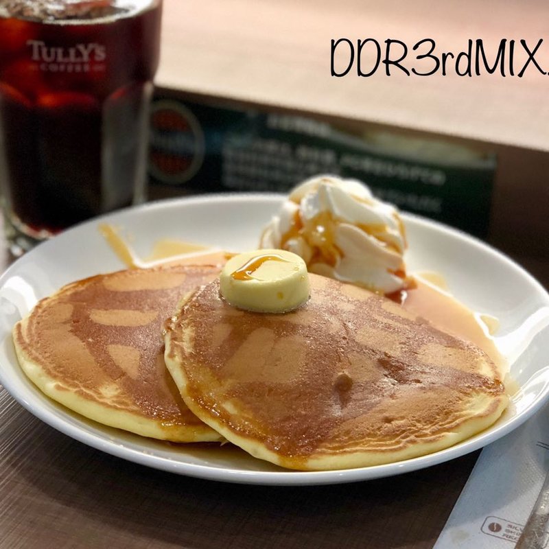 クラシックパンケーキ メイプルバター(タリーズコーヒー FKD宇都宮店 )