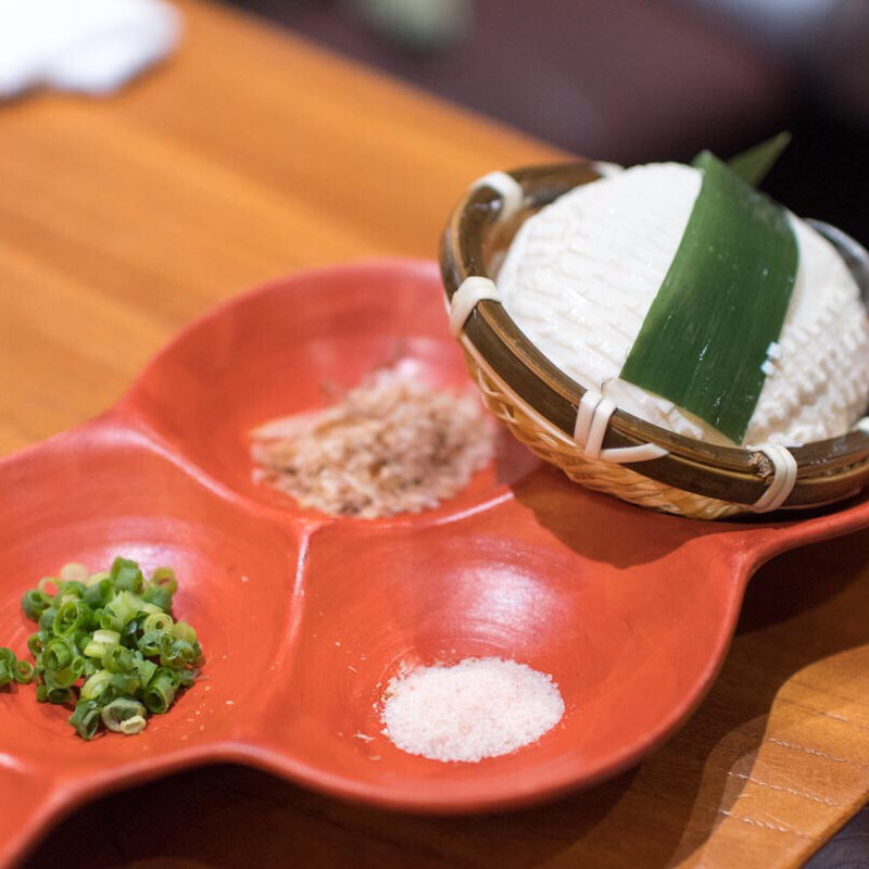 奥出雲石田さんのザル豆腐(根っこ )