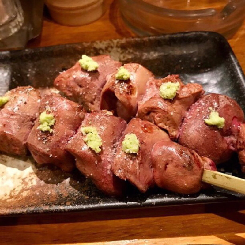 焼鳥 レバー(本格炭火焼鳥 あっしゅ)