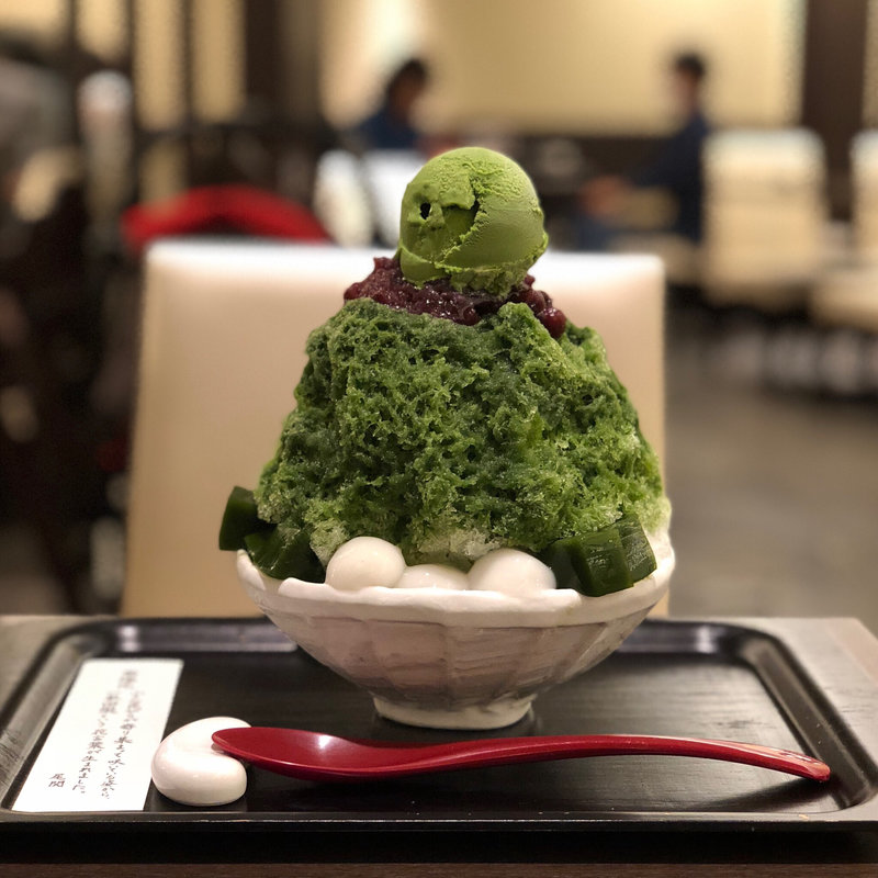 イオリスペシャル宇治金時(京都イオリカフェ 名古屋名鉄店)