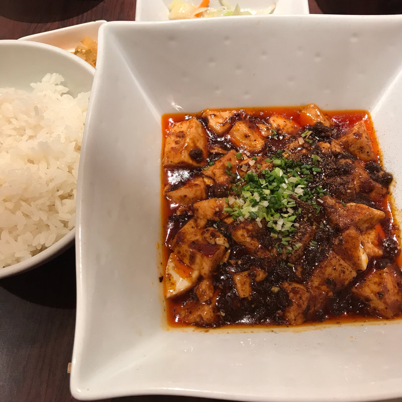麻婆豆腐定食(四川小吃 雲辣坊)