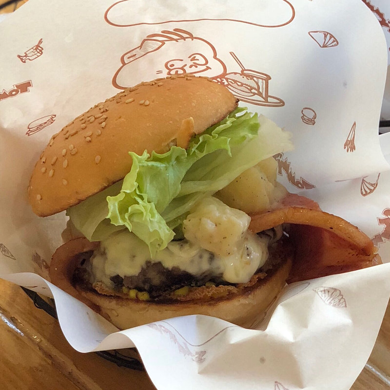 厚切りベーコンの長崎和牛バーガー(トミーズ )