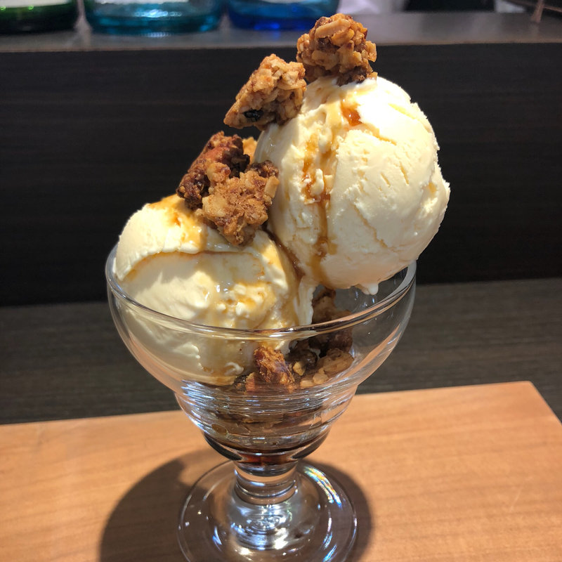 酒かすグラノーラサンデー(福光屋 松屋銀座店 )