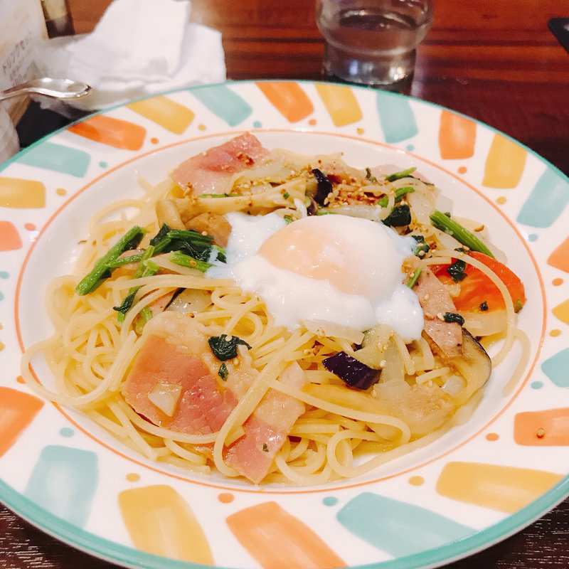 和風スパゲティ(星乃珈琲店 六本木店)