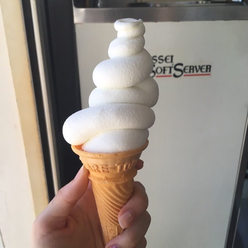 ソフトクリーム(扇町喫茶)