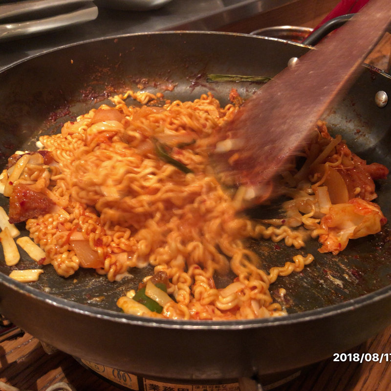 チーズラーメン(韓国鶏鍋 GOCHU)