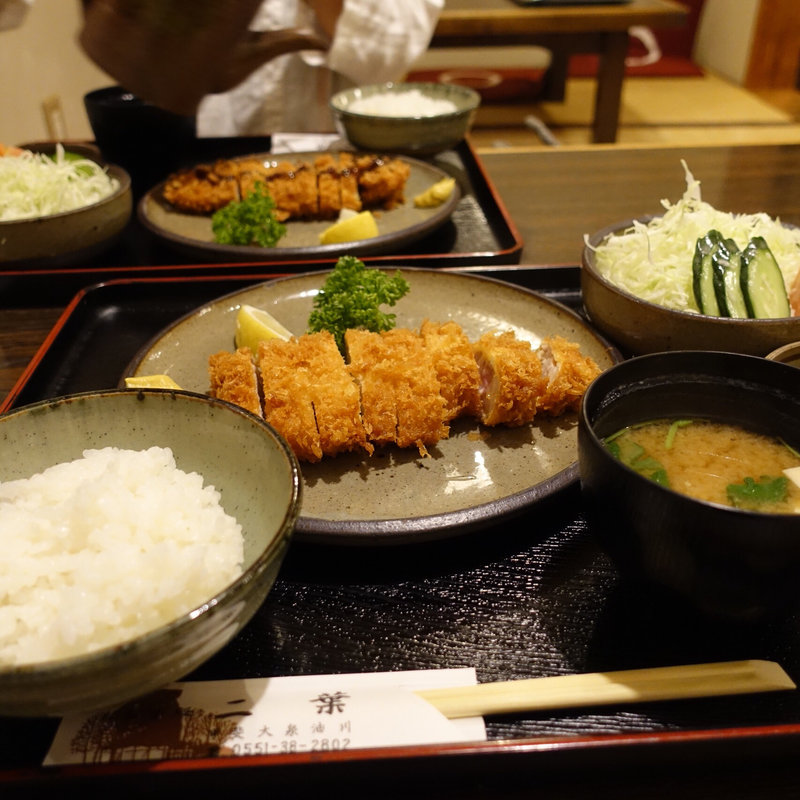 ロース定食(とんかつ 二葉 （ふたば）)