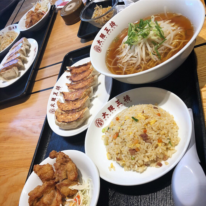 DX王将セット(大阪王将 習志野店)