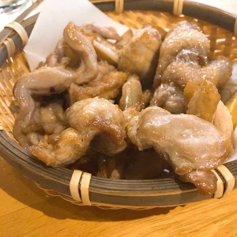 素揚げ五種盛り(立呑み 二郎)