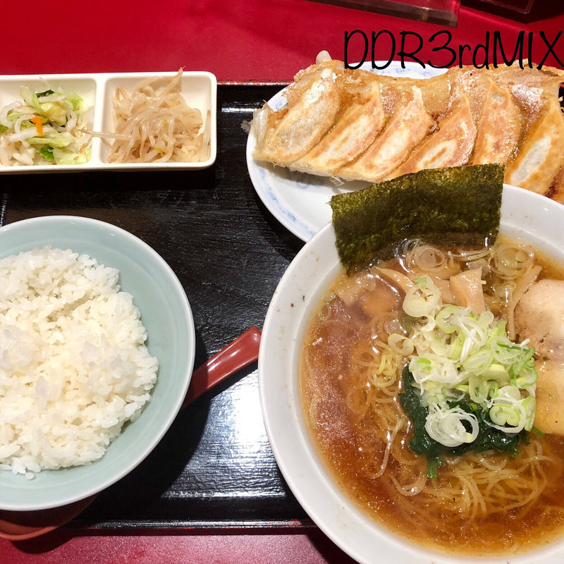 焼餃子 支那そばセット(典満餃子 （テンマンギョウザ）)