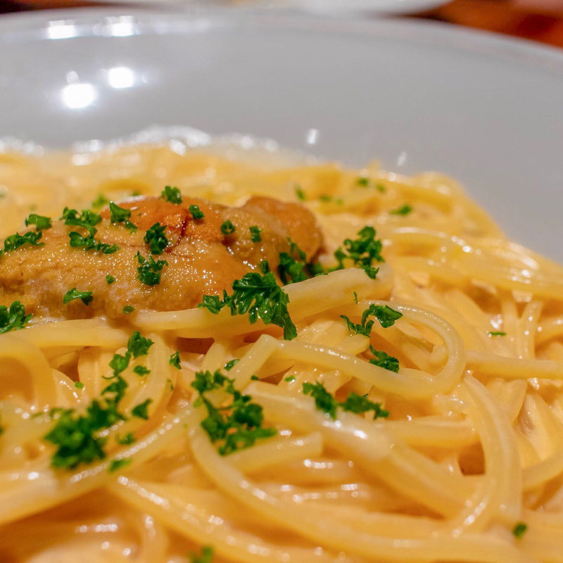 贅沢！雲丹クリームパスタ(BISTRO TORICOYA)