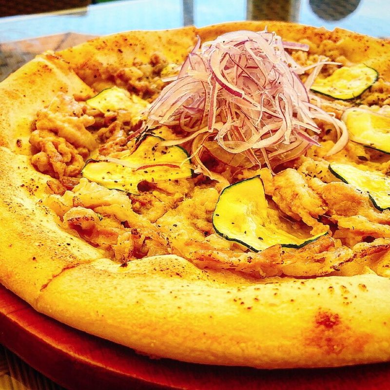 糸島豚のピザビアンカ(パームビーチ （PALM BEACH）)