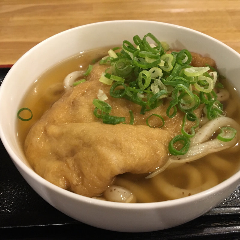 かけ（温）+きつねあげ(そば喜邐 山く （ソバキリ サンク）)