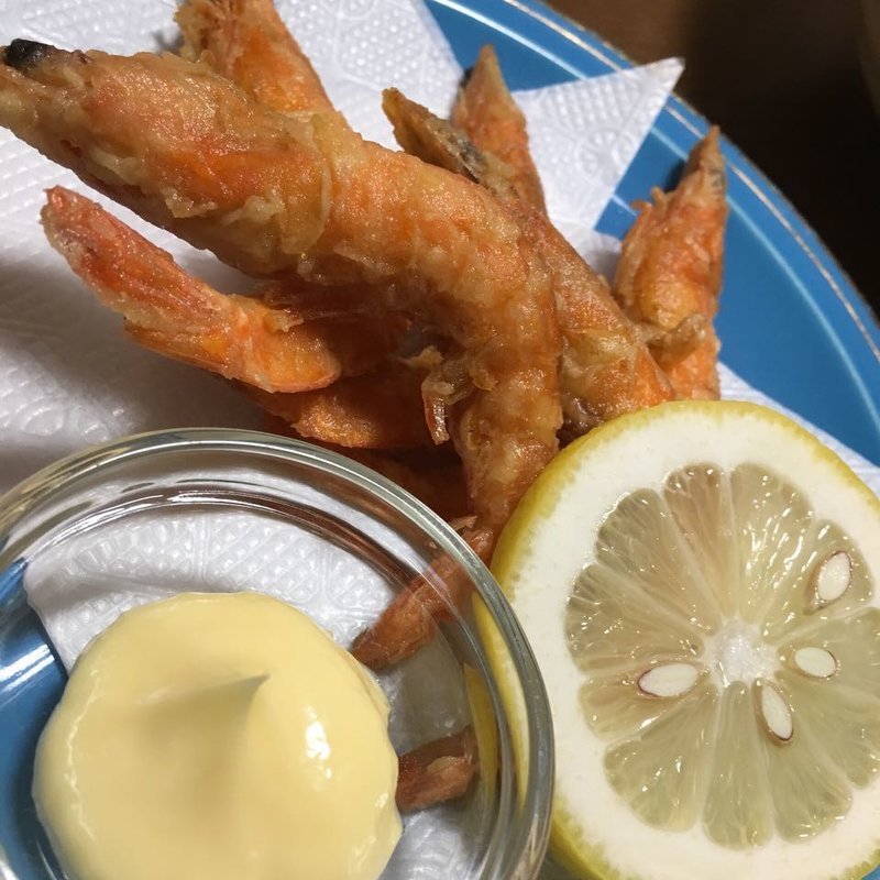 まるごとエビ唐揚げ(汁べえ )