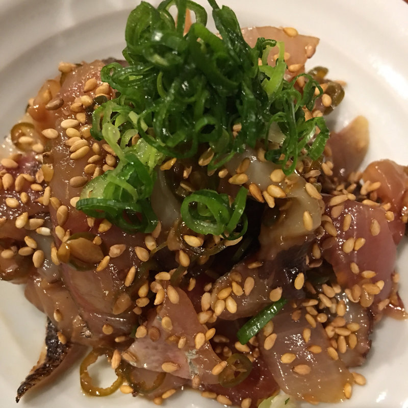 地魚青唐からし和え(吉良の店)