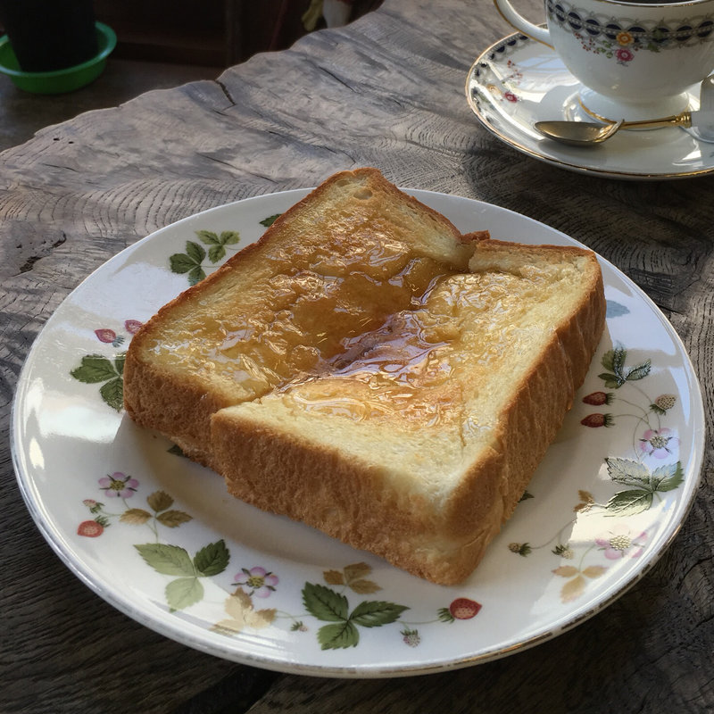 ハニートースト(喫茶がんび)