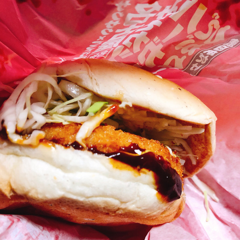 みそかつバーガー(マクドナルド 豊橋牛川店)