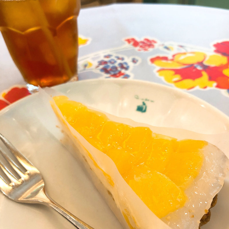 パイナップルとチーズムースのタルト(キル フェ ボン 静岡 （Quil Fait bon）)